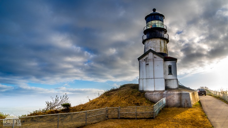 Photo from the Cape Disappointment Trail, located in Cape Disappointment State Park, Long Beach Area, Pacific County