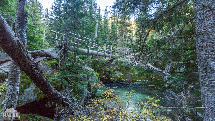 Photo from the Colchuck Lake Trail, Central Cascades Region, Leavenworth Area