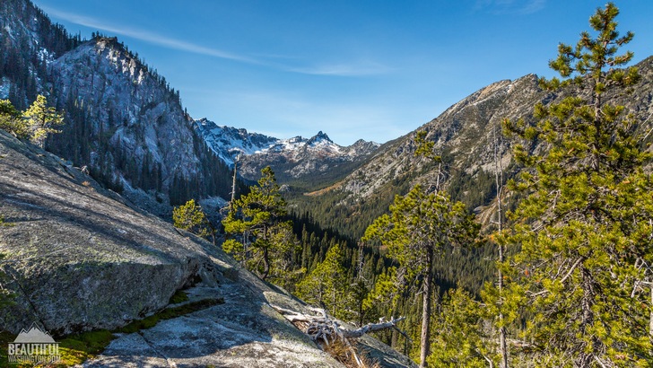 Photo from the Colchuck Lake Trail, Central Cascades Region, Leavenworth Area