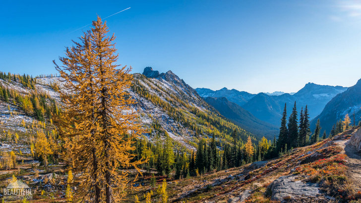 Photo taken from Cutthroat Pass Trail in the North Cascades,Washington state