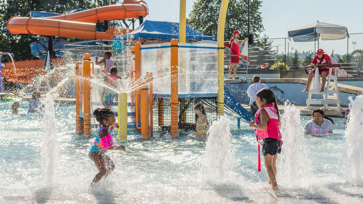 Photo taken at Henry Moses Aquatic Center, Renton, Washington State