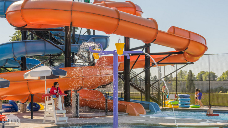 Photo taken at Henry Moses Aquatic Center, Renton, Washington State