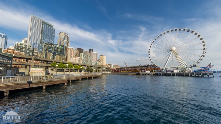 Photo from Pier 62/63, Seattle Waterfront