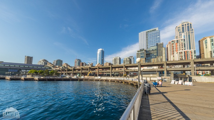 Photo from Pier 62/63, Seattle Waterfront