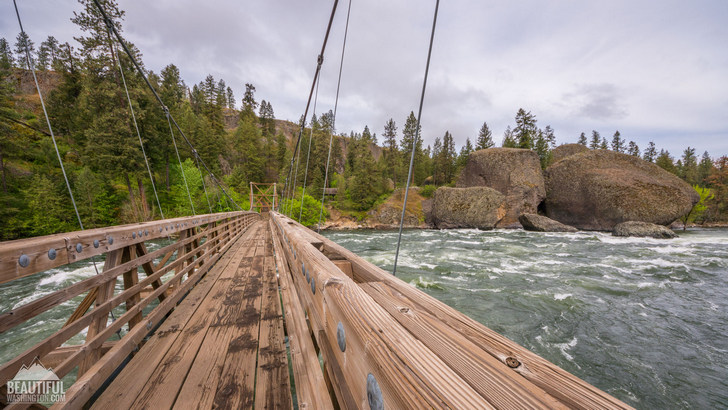 Photo taken at Riverside State Park, Bowl and Pitcher Area, Washington State