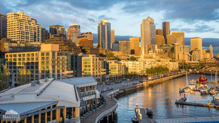 Photo from Seattle Waterfront, downtown Seattle