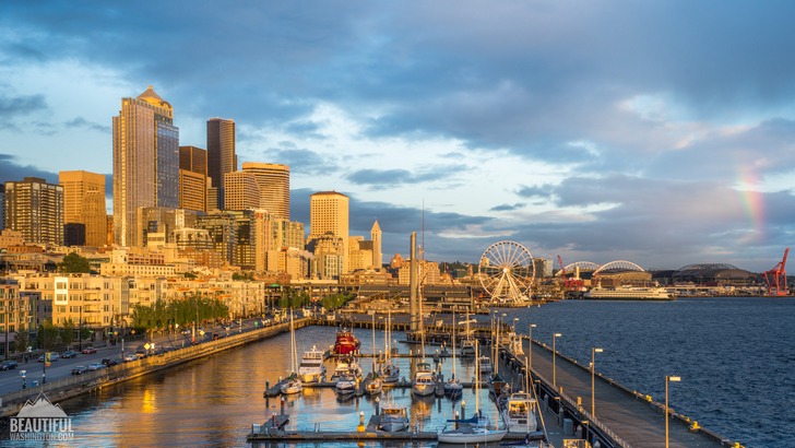 Photo from Seattle Waterfront, downtown Seattle