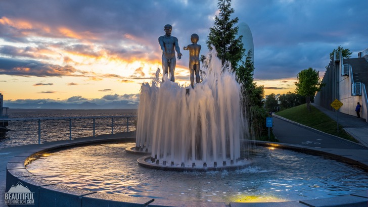 Photo from Seattle Waterfront, downtown Seattle