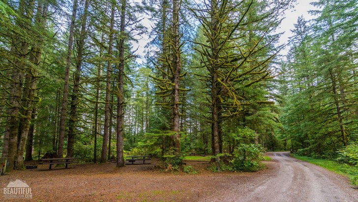 Photo taken from Silver Lake Park Red Mountain Campground