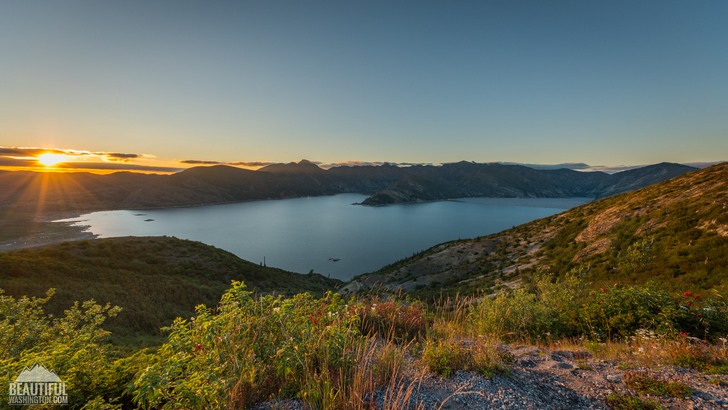 Photo made from Windy Ridge Trail, South Cascades Region, Mount St. Helens Area